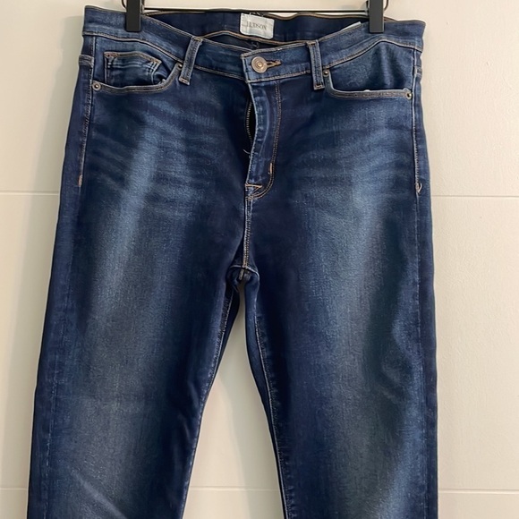 Hudson Midrise Ankle Super Skinny Jeans Sz 31 - Picture 5 of 9